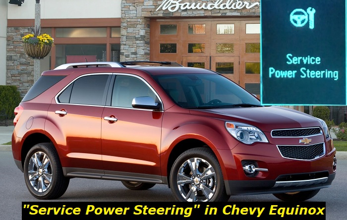 service power steering equinox